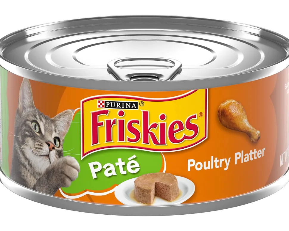 Friskies Pate Poultry Platter Canned Cat Food
