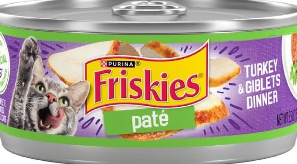 Friskies Pate Turkey & Giblets Canned Cat Food