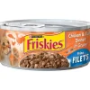 Friskies Prime Filets Chicken & Tuna Dinner in Gravy Canned Cat Food