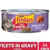 Friskies Prime Filets Turkey Dinner In Gravy Canned Cat Food
