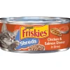 Friskies Savory Shreds Chicken And Salmon Dinner In Gravy Canned Cat Food