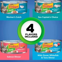 Friskies Seafood Variety Pack Canned Cat Food