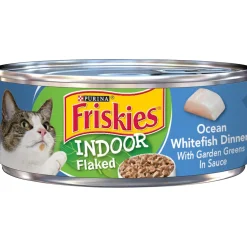 Friskies Selects Indoor Flaked Ocean Whitefish Canned Cat Food