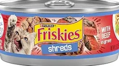 Friskies Shredded Beef Canned Cat Food