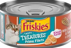 Friskies Tasty Treasures Gravy Chicken, Tuna & Scallop Wet Cat Food