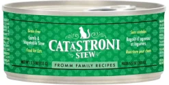 FROMM CatStroni Lamb and Vegetable Stew Canned Cat Food - 5.5 Oz - Case of 12