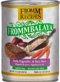 FROMM Frommbalaya Pork Vegertables and Rice Canned Dog Food - 12.5 Oz - Case of 12