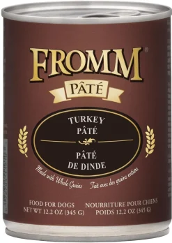 FROMM Gold Turkey Pate Canned Dog Food - 12.2 Oz - Case of 12