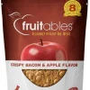 Fruitables Crispy Bacon & Apple Crunchy Dog Treats - 12 oz Pouch