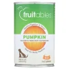 Fruitables Pumpkin Puree Canned Digestive Supplements for Dogs and Cats - 15 Oz