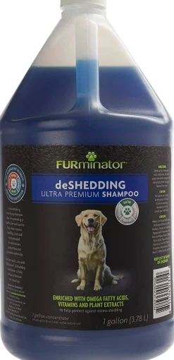 FURminator Deshedding Dog Shampoo with Pump - 1 Gal