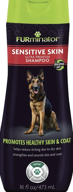 FURminator Sensitive Skin Dog Shampoo - 16 Oz