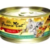 Fussie Cat Chicken Vegetables with Gravy Canned Cat Food - 24/5.5 oz Cans - Case of 1