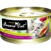 Fussie Cat Premium Tuna With Chicken Canned Cat Food - 24/5.5 oz Cans - Case of 1