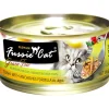 Fussie Cat Premium Tuna with Anchovies Canned Cat Food - 24/5.5 oz Cans - Case of 1