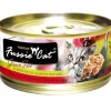 Fussie Cat Premium Tuna with Ocean Fish Formula in Aspic Canned Cat Food - 24/2.82 oz Cans - Case of 1