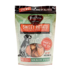 Gaines Family Farm Grain-Free Sweet Potato Fries Natural Dog Chews - 4 oz Bag