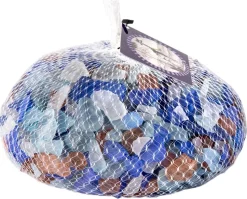 Galapagos Aquarium Sea Glass Pacific Mix - 4 lb
