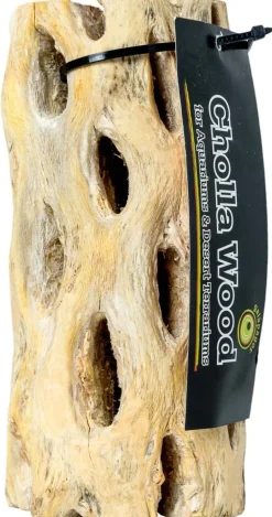 Galapagos Cactus Skeleton Cholla Wood - Brown - 12 in