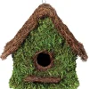 Galapagos Maison Woven Birdhouse - Fresh Green - 11 in X 12 in
