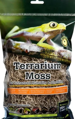 Galapagos Natural Spanish Moss Substrate Brown - 2.6 qt - Mini