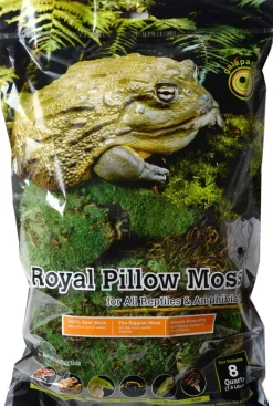 Galapagos Royal Pillow Moss for Tropical & Forest Tanks - Fresh Green - 8 Qt
