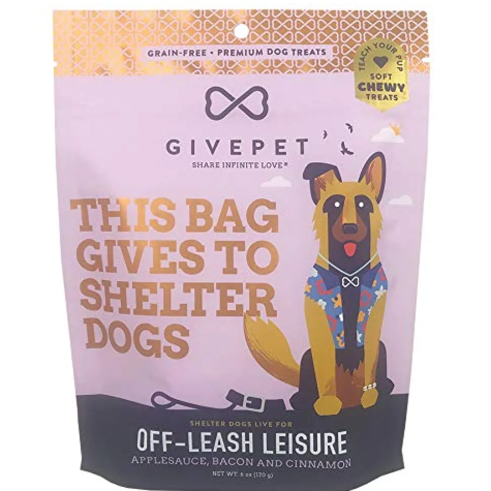 GivePet Dog Treats Grain-Free Offleash Leisure - 6 Oz