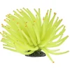 Glofish Aquarium Ornament Anemone Resin Aquatics Decoration - Yellow - Small