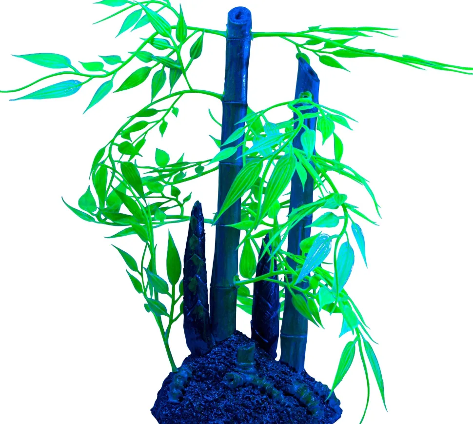 Glofish Betta Bamboo Resin Aquatics Decoration