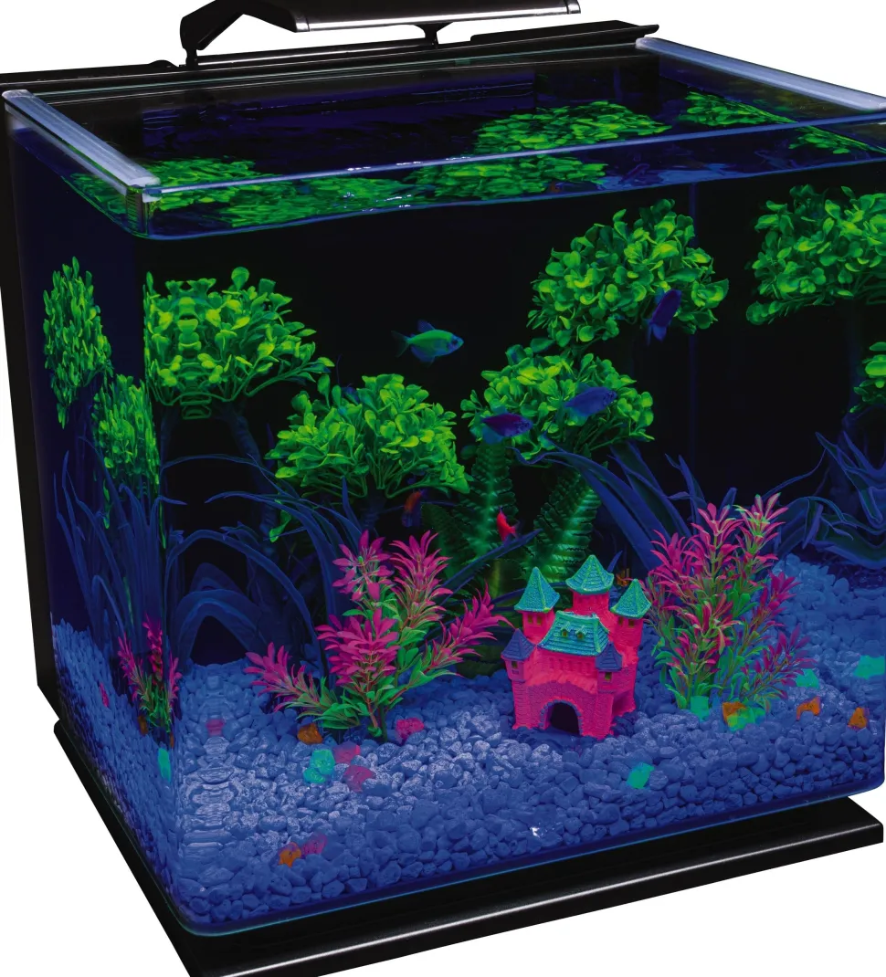 Glofish LED Aquarium Kit Aquatics Starter Kits - 10 Gal