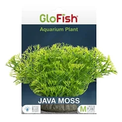 Glofish Plastic Aquarium Plant - Java Moss - Medium