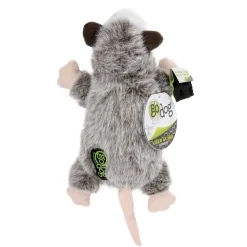 GoDog Flatz Opossom Squeak and Plush Dog Toy - Large