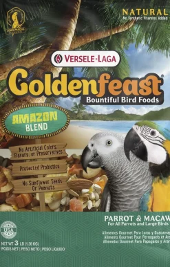 Goldenfeast Amazon Blend Parrot Bird Food - 3 Lbs