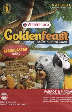 Goldenfeast Madagascar Blend Parrot Bird Food - 3 Lbs