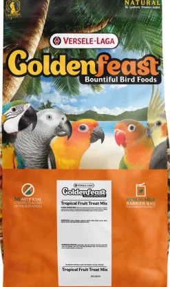 Goldenfeast Tropical Fruit Treat Mix Parrot Bird Food - 17.5 Lbs
