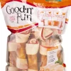Good 'N' Fun Triple Flavor Chews Natural Dog Chews - Chicken/Pork/Be - 7 In - 12 Pack
