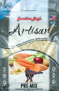 Grandma Lucy's Artisan Grain-Free Pre - Mix Freeze-Dried Dog Food - 3 lb Bag