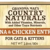 Grandma Mae's Country Naturals Cat Pate Grain-Free Chicken Tuna - 2.8 Oz - Case of 24