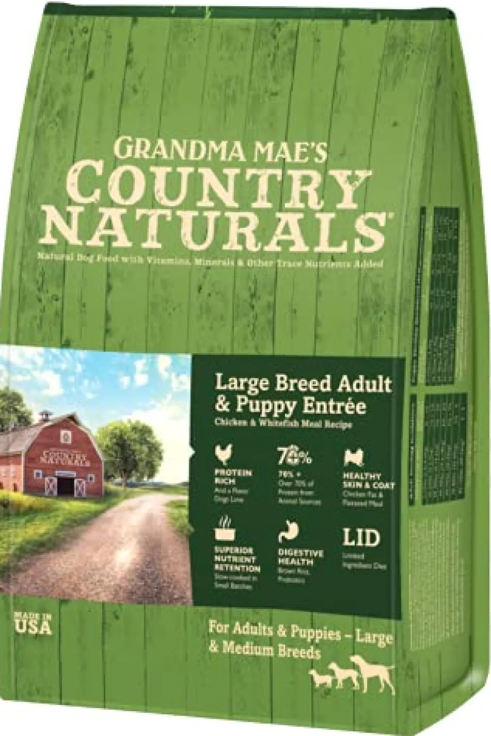 Grandma Mae's Country Naturals Dog Large Breed - 14 lbs