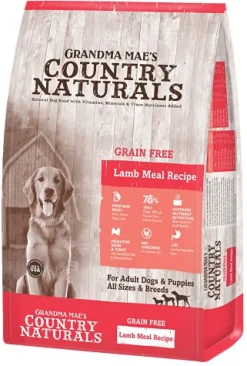 Grandma Mae's Country Naturals Dog Limited Ingredient Diet Grain-Free Lamb - 9 Oz
