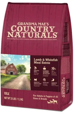 Grandma Mae's Country Naturals Dog Lamb Whitefish Meal - 9 Oz