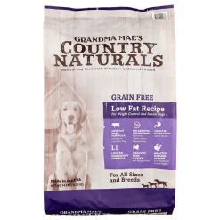 Grandma Mae's Country Naturals Dog Senior Grain-Free Low Fat - 14 lbs