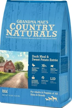 Grandma Mae's Country Naturals Dog Duck Meal Sweet Potato - 25 lbs