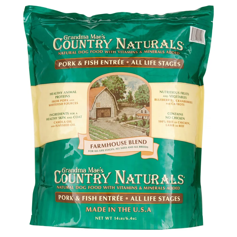 Grandma Mae's Country Naturals Dog Farmhouse Blend - 14 lbs