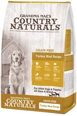 Grandma Mae's Country Naturals Dog Limited Ingredient Diet Grain-Free Turkey - 25 lbs