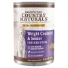 Grandma Mae's Country Naturals Premium Senior Weight Control Chicken Stew Canned Dog Food - 13 Oz - Case of 12