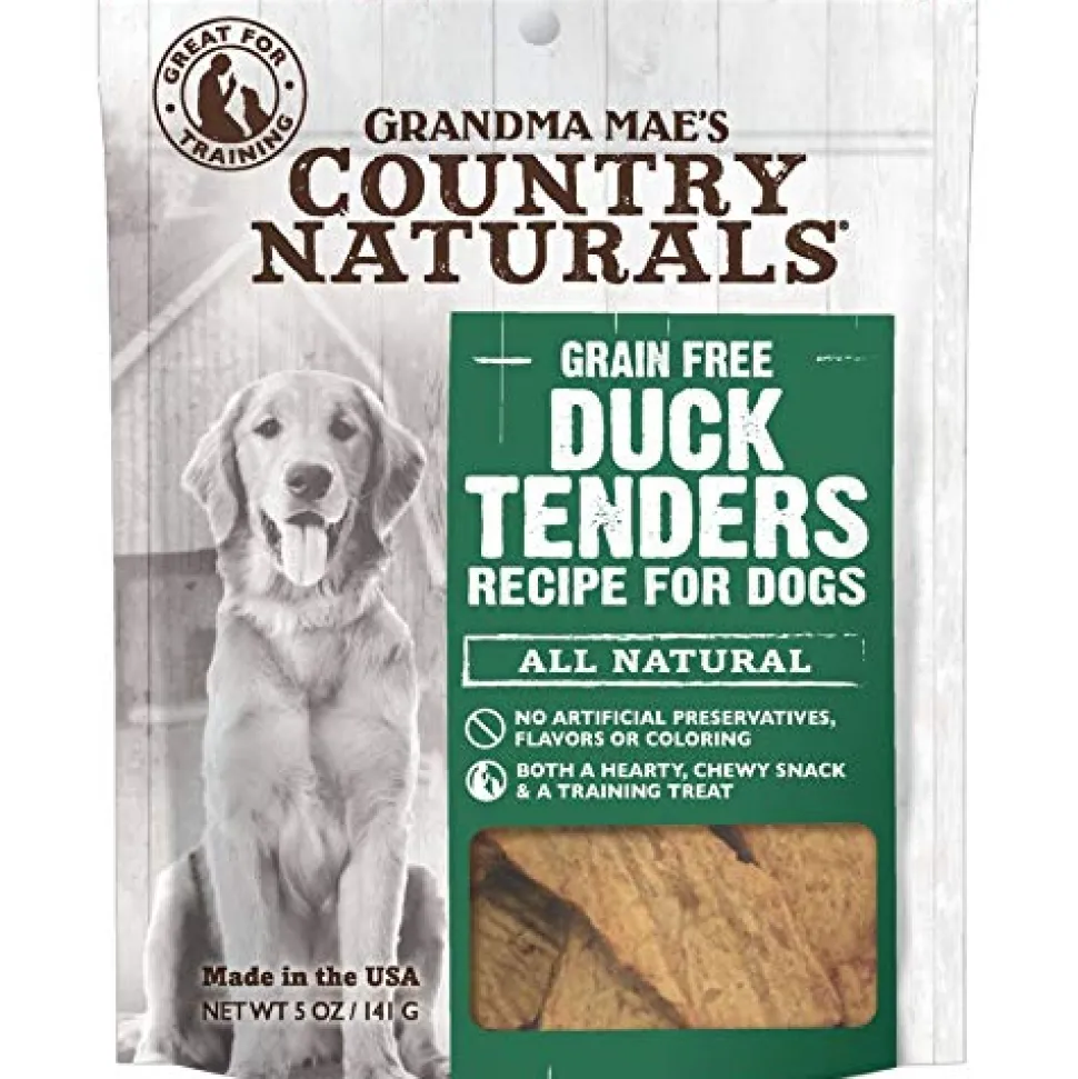 Grandma Mae's Country Naturals Dog Tenders Duck - 5 Oz