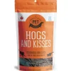 Granville Island Pet Treatery Hogs and Kisses Pork Liver Dehydrated Dog and Cat Treats - 3.17 oz Bag