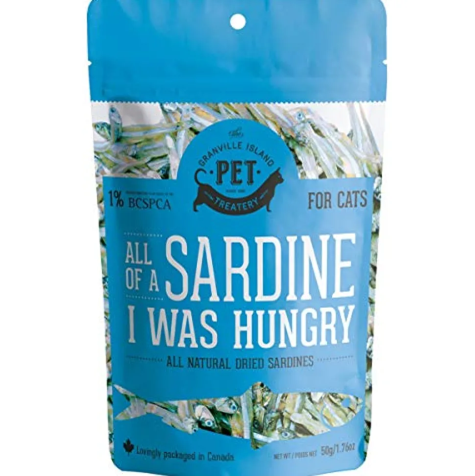 Granville Island Pet Treatery All of the Sardine I was hungry Freeze-Dried Dog Treats - 1.76 Oz