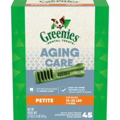Greenies Aging Care Crunchy Dog Treats - 27 Oz - Petite